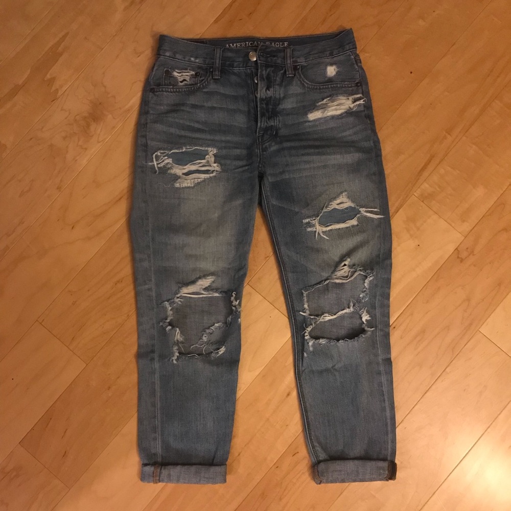 AE vintage hi rise jeans